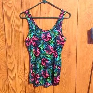 No boundries Multi colored leaf shirt